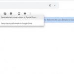 Guarda tus correos de Gmail en Google Drive